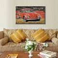 Classical Car Canvas Painting/Wholesale Wall Art Print/Vintage Printed Poster